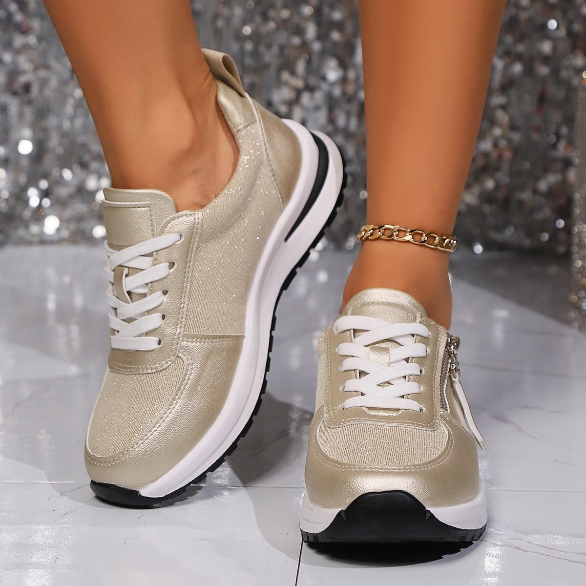 Beige brillant / 43
