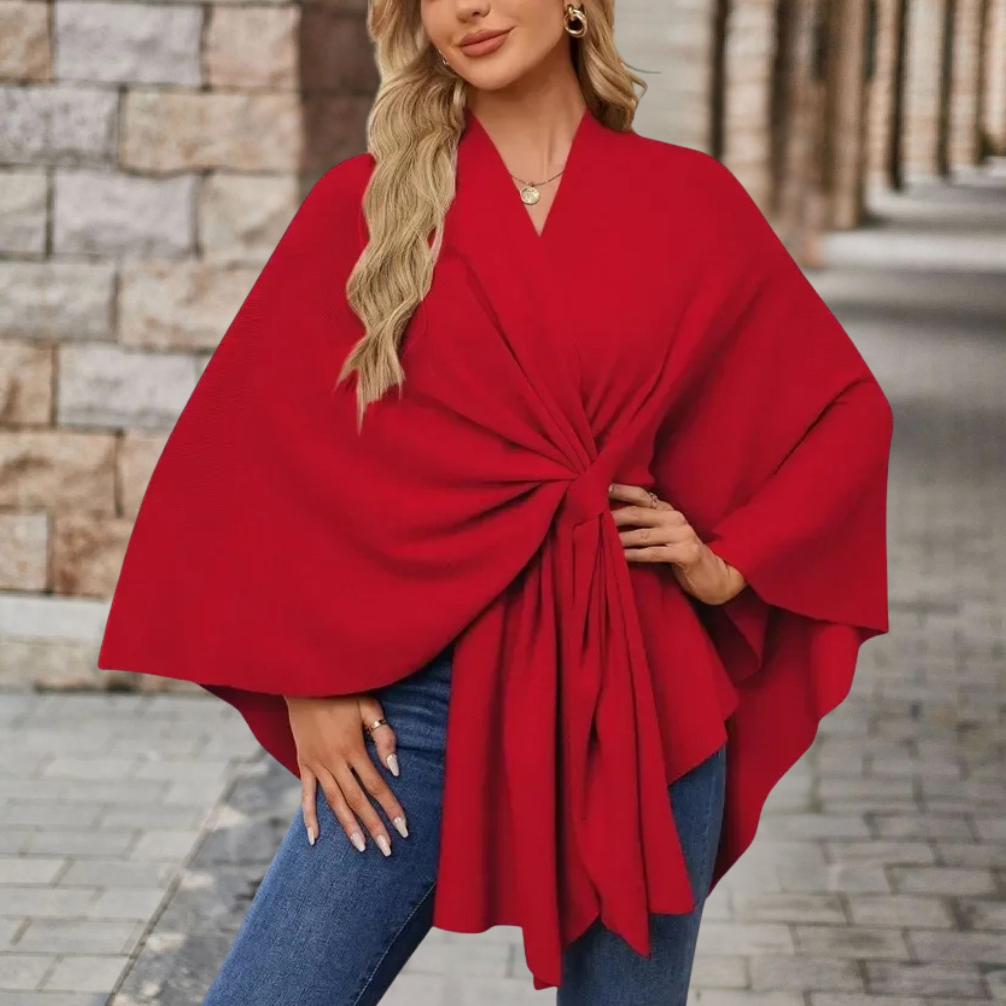 Rouge / Taille unique